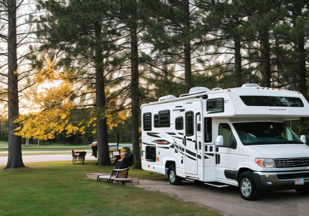 This is a picture for a blog about RV insurance for Kansas residents.